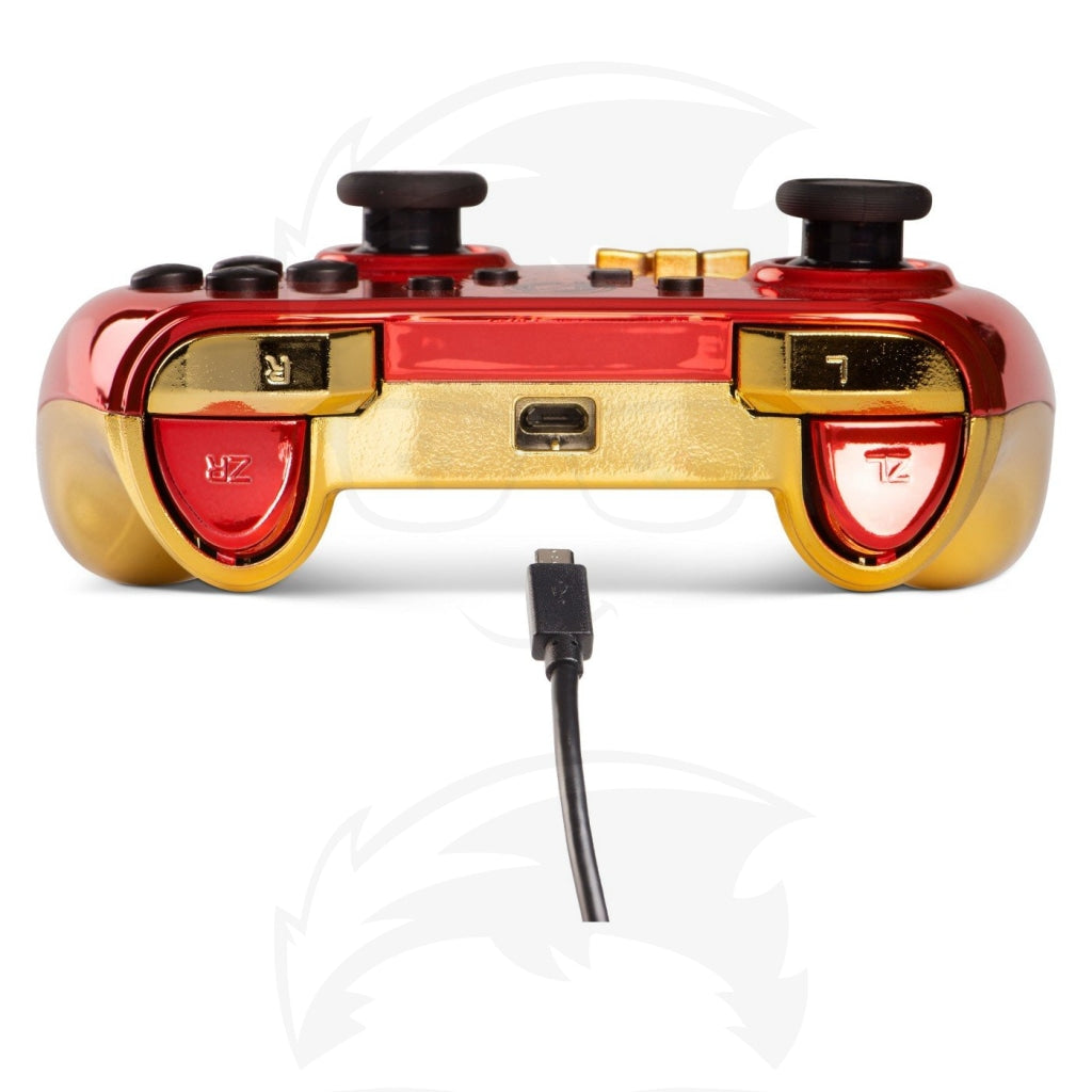 Wired Controller Chrome Metroid - Switch Wired Controller Chrome Metroid - Switch